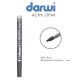 Акриловый маркер Darwi "Acryl Opak" №080 Серебро, наконечник 1мм