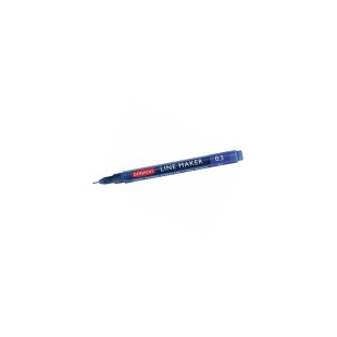 Ручка капиллярная линер Derwent "Graphik" 0.3 синий