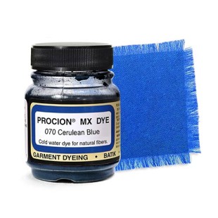 Краситель порошковый Jacquard "Procion MX Dye" 070 Cerulean Blue (церулеум), 18.71г
