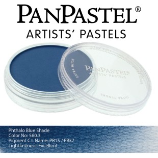 Пастель сухая "PanPastel" 560.3 Phthalo Blue Shade (Голубая ФЦ темная) PP25603