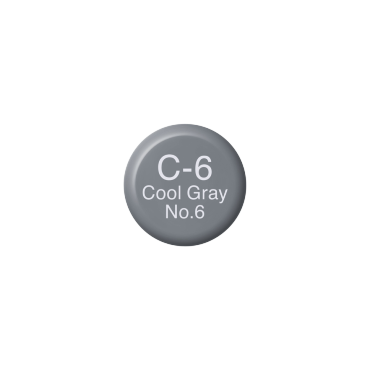 Спиртовые чернила Copic "INK" C6 Cool Grey #6 (12мл)