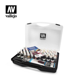 Набор красок для моделизма Vallejo "Model Color" 70.172 ,72 цветов в чемоданчике