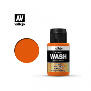 Тонирующая жидкость Vallejo "Model Wash" Dark Rust