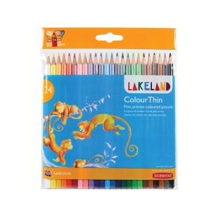 Набор цветных карандашей Lakeland "Colouthing" 24 цвета в блистере