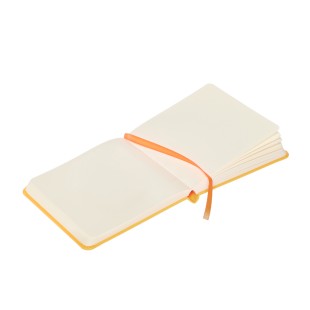 Блокнот для зарисовок Sketchmarker 12x12см, 140г/м2, 80л, твердая обложка Неоновый апельсин