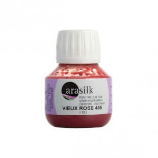 Краска для росписи по ткани "Arasilk" 50 мл, №485 Увядшая роза