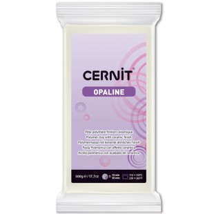 Полимерный моделин Cernit "Opaline" #010 белый, 500 гр.
