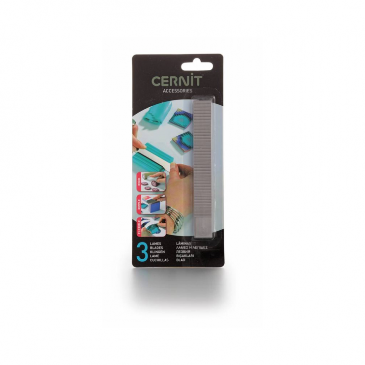 Набор Cernit "Slicers set" из 3 фигурных лезвий металлических