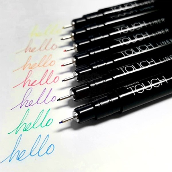 Набор капиллярных ручек "Touch Liner" 7 штук (цветные 0.1)