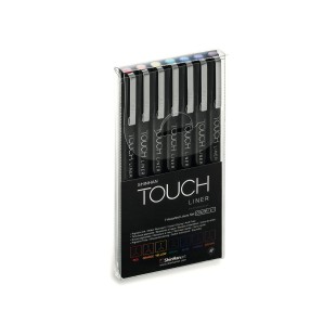 Набор капиллярных ручек "Touch Liner" 7 штук (цветные 0.1)