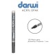 Акриловый маркер Darwi "Acryl Opak" №102 Серый теплый, наконечник 1мм