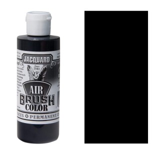 Краска для аэрографии Jacquard "Airbrush Color" 206 Opaque Black (черный покрывной), 118мл