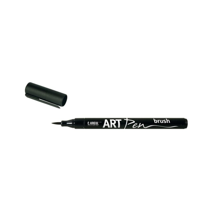 Маркер капиллярный Kreul "ART pen Brush" Чёрный