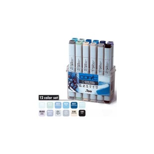 Набор Copic Classic "Winter colours" 12 маркеров
