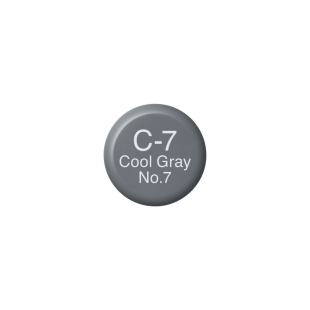 Спиртовые чернила Copic "INK" C7 Cool Grey #7 (12мл)