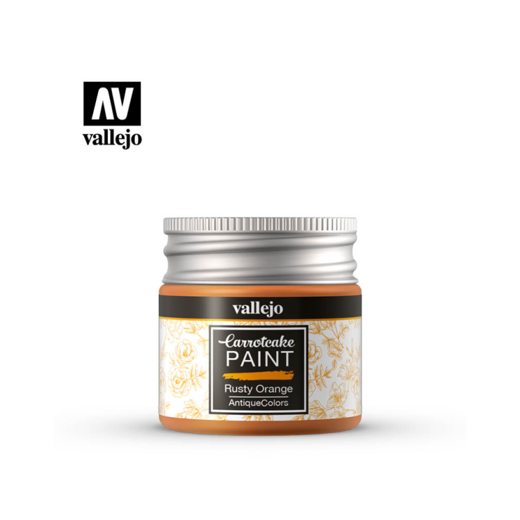 Краска для скрапбукинга Vallejo "CarrotCake" 56.429 Rusty Orange /40мл