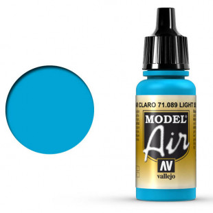 Краска для аэрографии "Model Air" цвет 71.089 (Light Sea Blue)