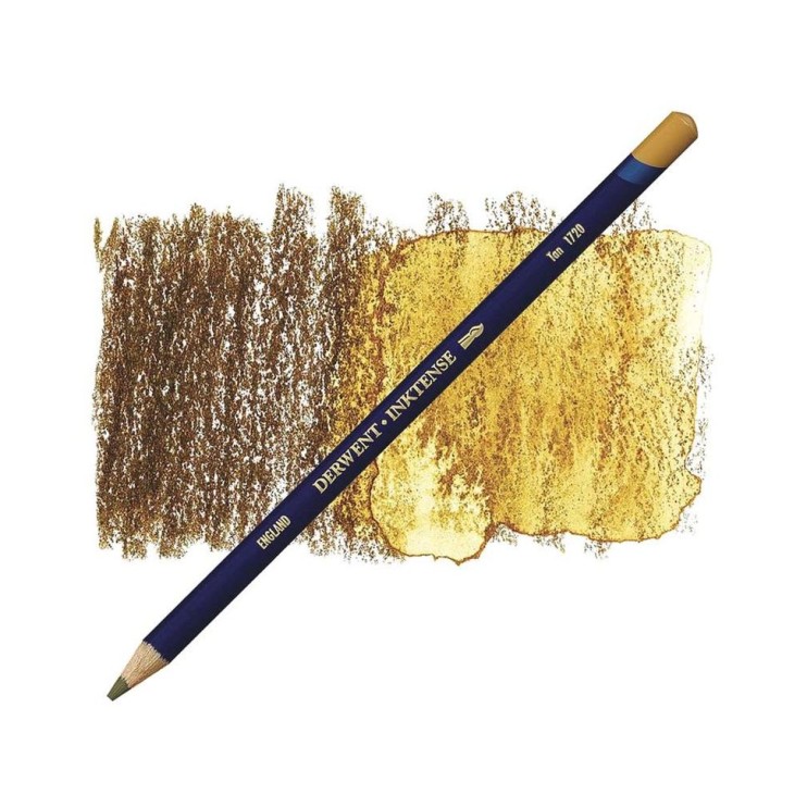 Карандаш чернильный Derwent "Inktense" №1720 Рыжевато-коричневый (2301889)