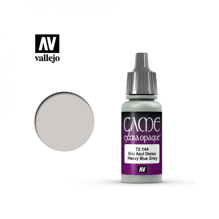Акрил для моделизма Vallejo "Game Extra Opaque" 72.144 Heavy Blue Grey