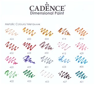 Контур "Dimensional Paint" 409 фиолетовый металлик