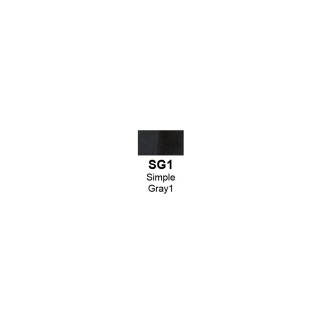 Маркер двусторонний Sketchmarker "Classic" SG1 Простой серый 1