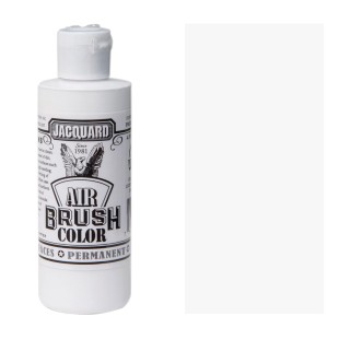 Краска для аэрографии Jacquard "Airbrush Color" 207 Opaque White (белый покрывной), 118мл