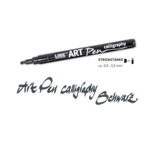 Маркер капиллярный Kreul "ART pen Calligraphy" 0,5-3,5мм, чёрный