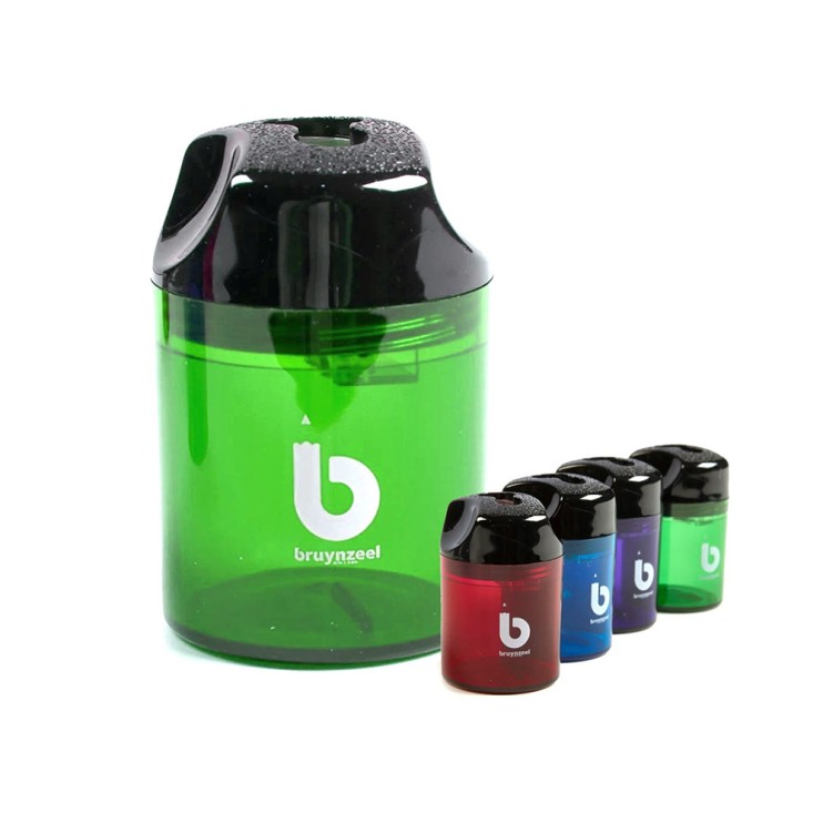 Точилка двойная Bruynzeel с контейнером, цвет ассорти