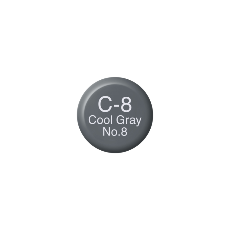 Спиртовые чернила Copic "INK" C8 Cool Grey #8 (12мл)