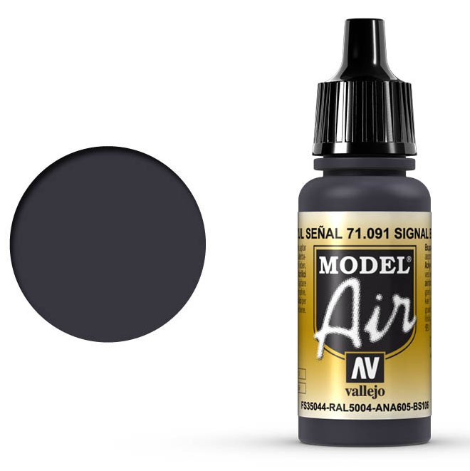 Краска для аэрографии "Model Air" цвет 71.091 Signal Blue