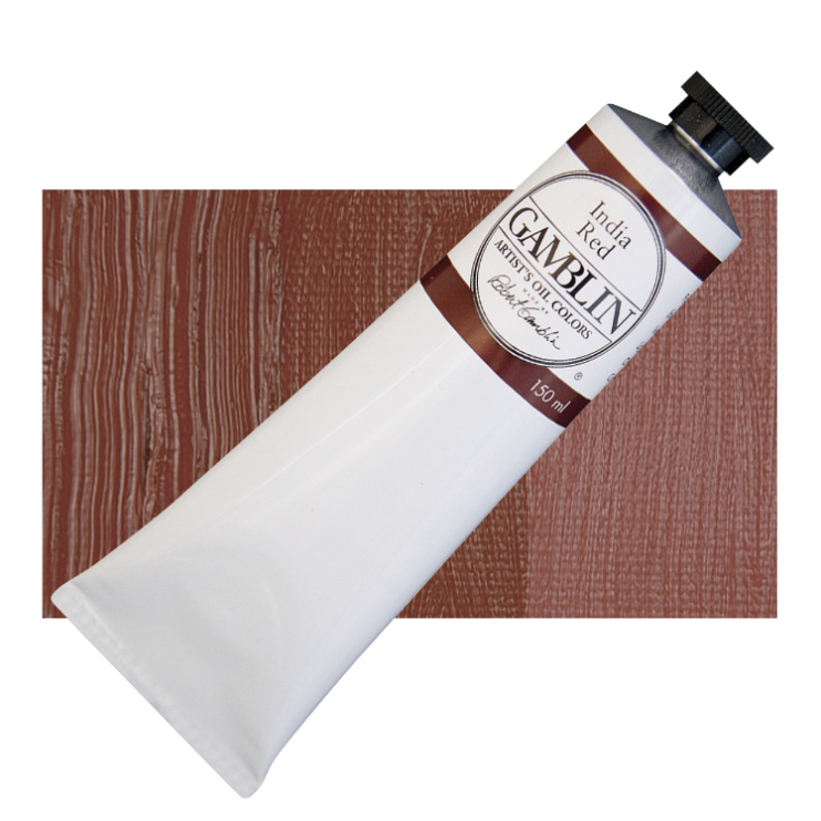 Масляная краска Gamblin "Artist" India Red, туба 150 мл