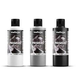 3 полиуретановых грунта "Primers" №600, 601, 602, 200мл.