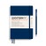 Блокнот в линейку Leuchtturm1917 "Medium" A5, 61л, 80гр/м², мягкая обложка,Синий Неви (362840)