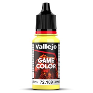 Краска акриловая для моделизма Vallejo "Game Color" 72.109 (Toxic Yellow), 18мл