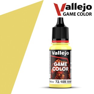 Краска акриловая для моделизма Vallejo "Game Color" 72.109 (Toxic Yellow), 18мл