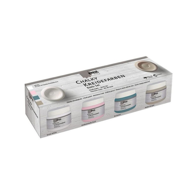 Набор меловых красок Kreul "Chalky Chalk" 150 мл, 4 цвета