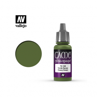Акрил для моделизма Vallejo "Game Extra Opaque" 72.146 Heavy Green