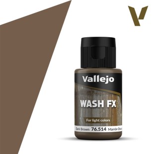 Тонирующая жидкость Vallejo "Model Wash" 76.514 Dark Brown