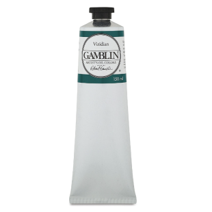 Масляная краска Gamblin "Artist" Viridian, туба 150мл