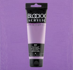 Акрил Blockx Artist №907 Light purple/ Пурпурный светлый, 120мл