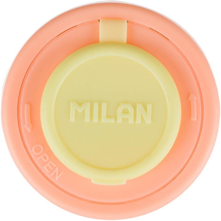 Набор точилок для карандашей Milan "Pastel Sugar Diamond" 2 отверстия, 4 штуки