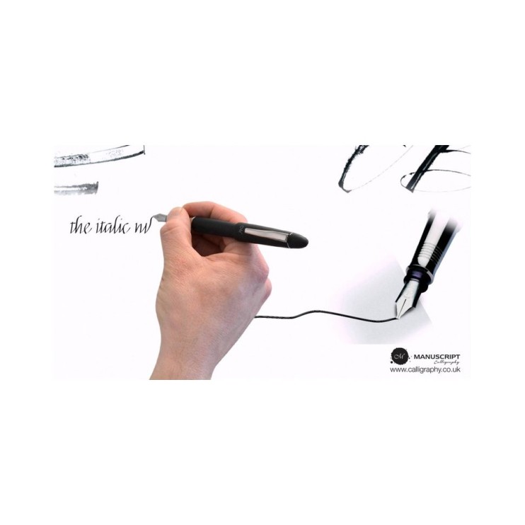 Ручка перьевая Manuscript "Italic Calligraphy Pen" EF с конвертером