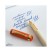 Ручка перьевая Kaweco "Student 70`s Soul" M (0,9мм), Orange/White (10001751)