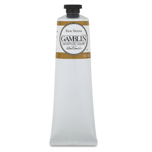 Масляная краска Gamblin "Artist" Raw Sienna, туба 150 мл