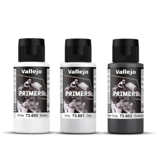 3 полиуретановых грунта "Primers" №600,601, 603, 60мл