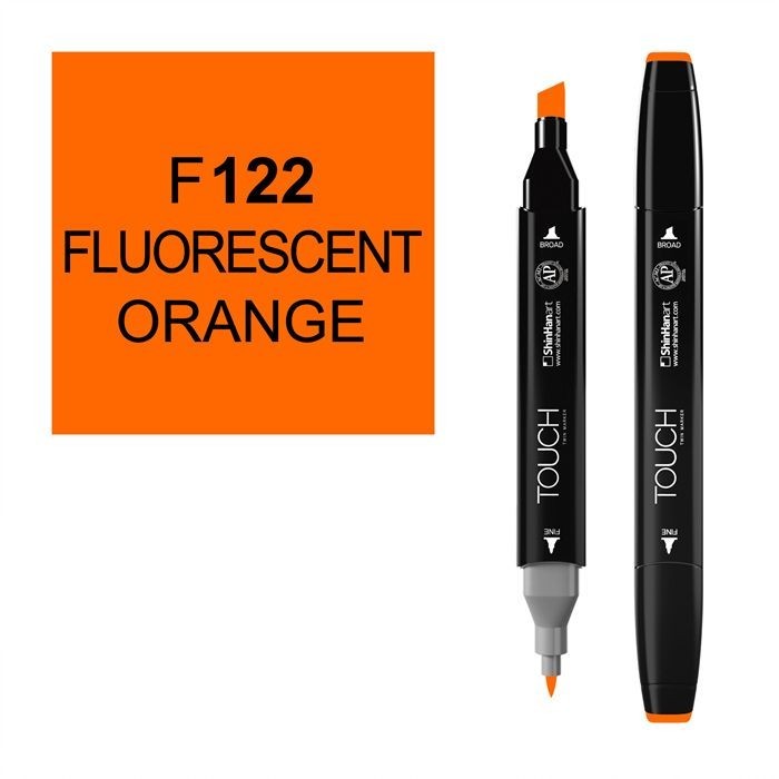 Маркер Touch Twin "Classic" цвет F122 (fluorescent orange)
