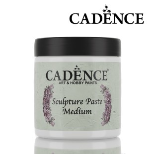 Паста рельефная Cadence "Sculpture Paste Medium" белая, 250мл (CSCP01)