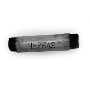 Черная сухая пастель ручной работы 1 шт, Black/ Черный