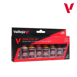 Набор Vallejo Game Color "Skin Tones" 72.187, 8 красок по 18 мл