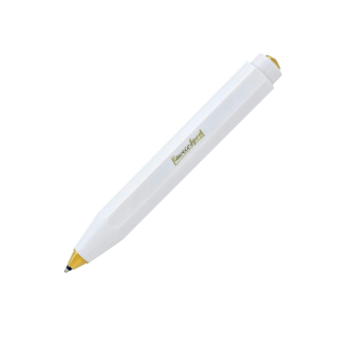 Ручка шариковая KAWECO "Classic Sport" 1.0мм /белая